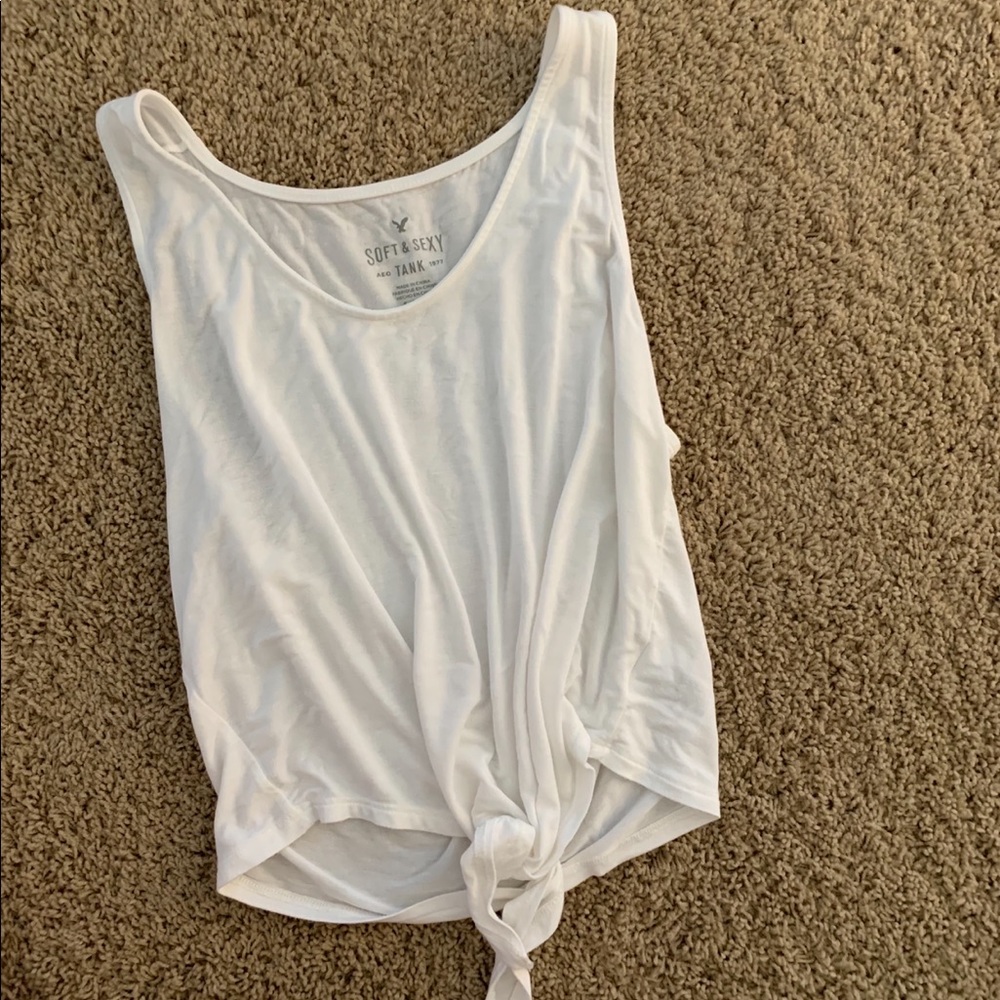 American eagle soft and sexy tie tank